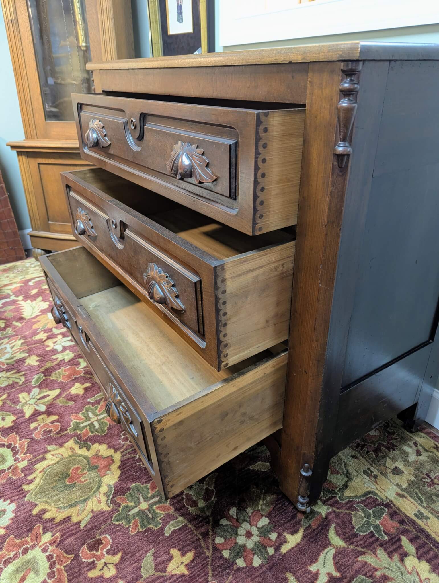 19th Century Chest Of Drawers 19th Century Chest Of Drawers