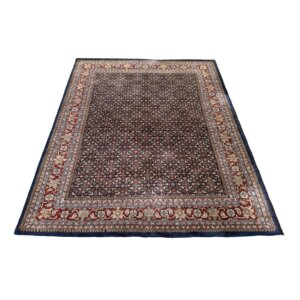 8x10 Bidjar Style Blue & Red Area Rug
