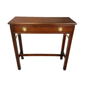 Solid Mahogany One Drawer Sofa Table