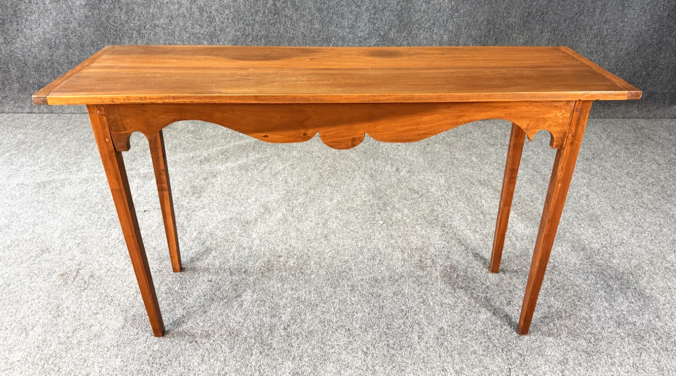 T822 (1)Vintage Solid Cherry Sofa Table Vintage Solid Cherry Sofa Table