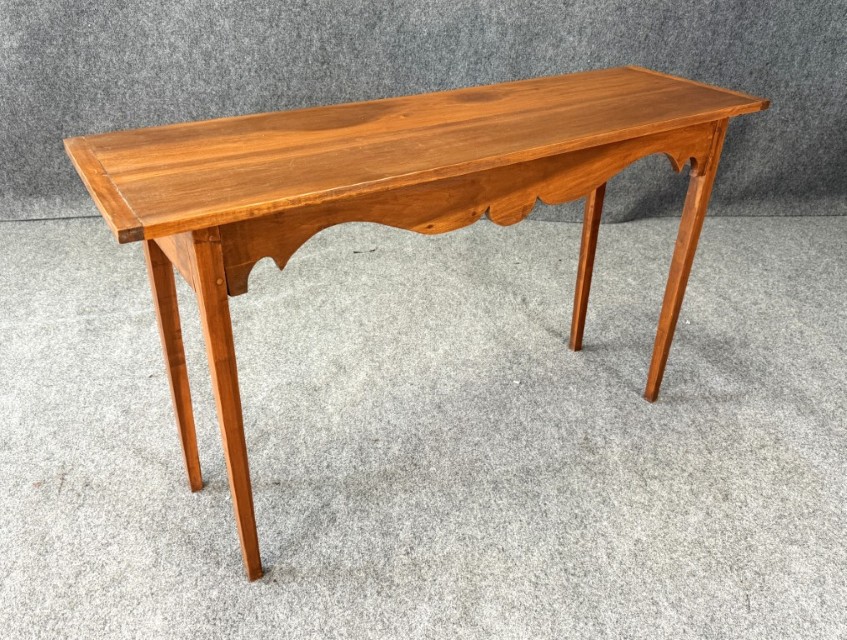 T822 (2)Vintage Solid Cherry Sofa Table Vintage Solid Cherry Sofa Table