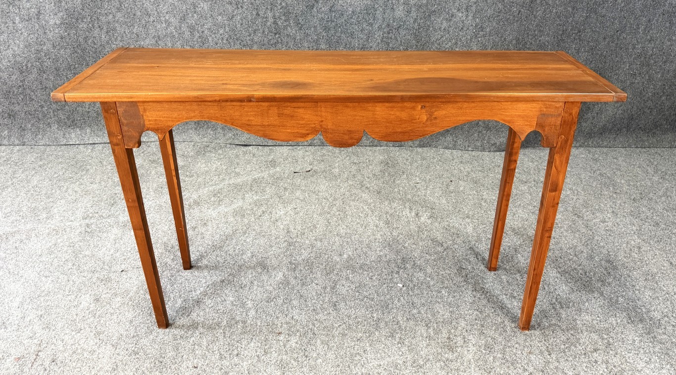 T822 (4)Vintage Solid Cherry Sofa Table Vintage Solid Cherry Sofa Table