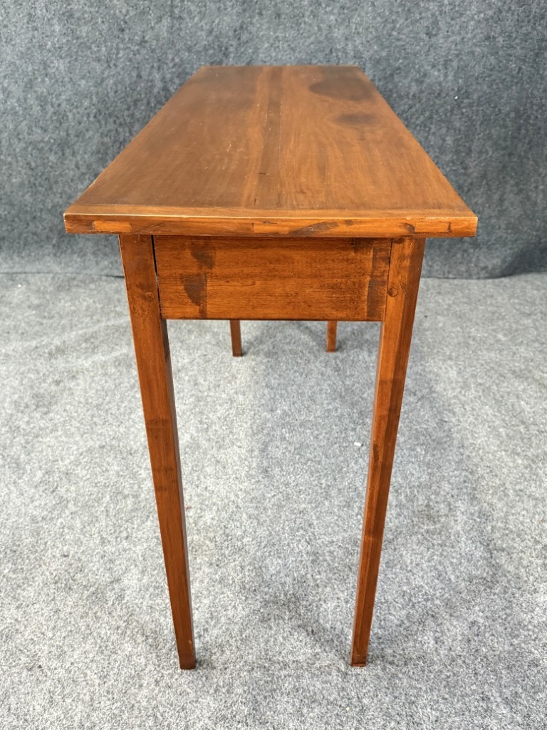 T822 (5)Vintage Solid Cherry Sofa Table Vintage Solid Cherry Sofa Table