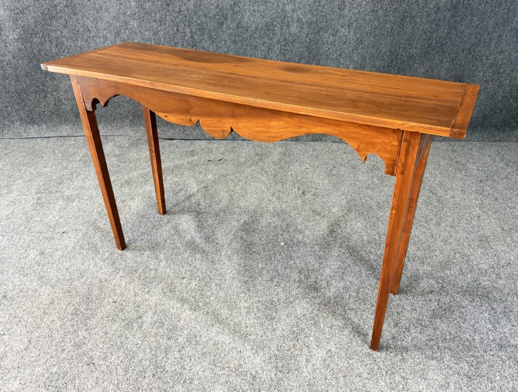 T822 (6)Vintage Solid Cherry Sofa Table Vintage Solid Cherry Sofa Table
