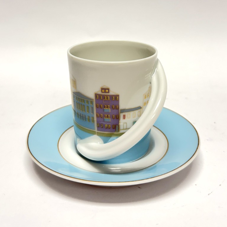 TT176 (2)Vintage Rosenthal Cupola No.16 Espresso-Sammeltasse Vintage Rosenthal Cupola No.16 Espresso-Sammeltasse