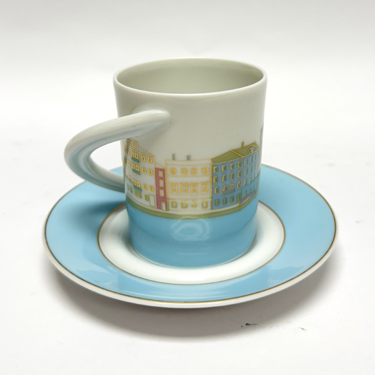 TT176 (3) Vintage Rosenthal Cupola No.16 Espresso-Sammeltasse
