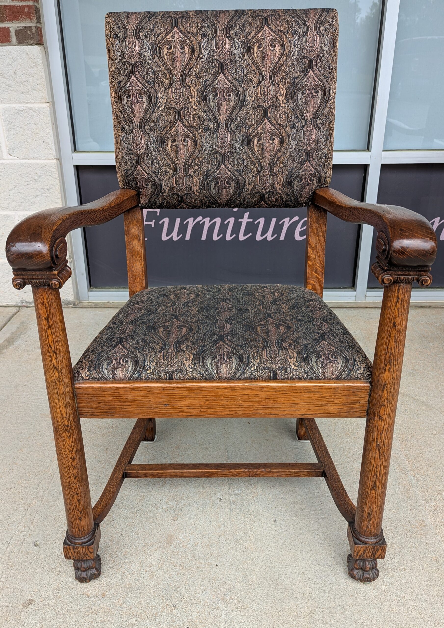 Pair Of Edwardian Armchairs Pair Of Edwardian Armchairs