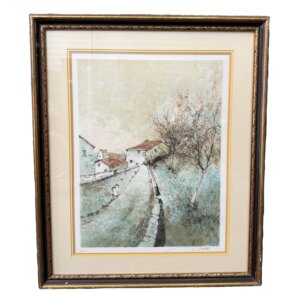 "Country Lane" by Diearny, Signed Limited Edition Lithograph