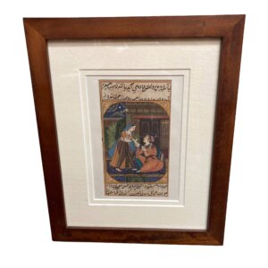 Original Indian Mahal Watercolor and Gouache