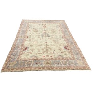 Indo Oushak 10 x 14 Hand Knotted Rug