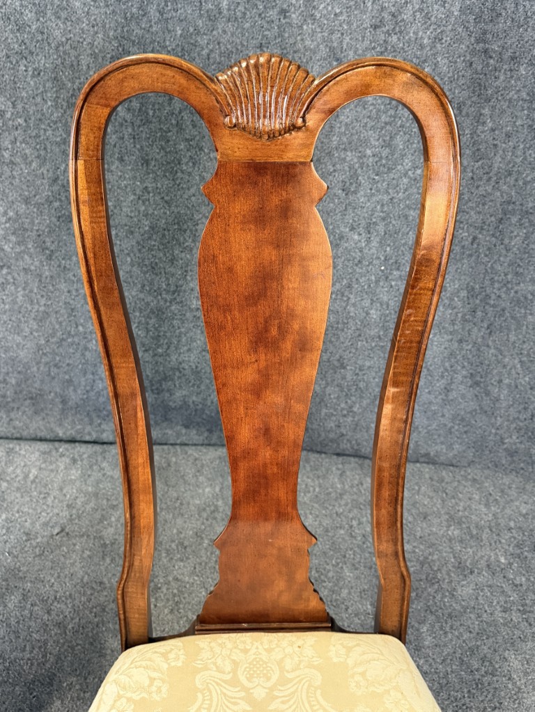 Set of 6 Bernhardt High Back Cherry Dining Chairs Set of 6 Bernhardt High Back Cherry Dining Chairs