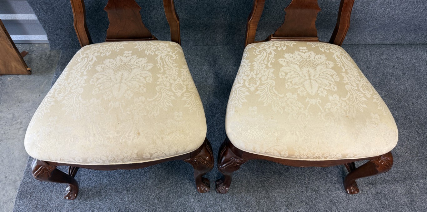 Set of 6 Bernhardt High Back Cherry Dining Chairs Set of 6 Bernhardt High Back Cherry Dining Chairs