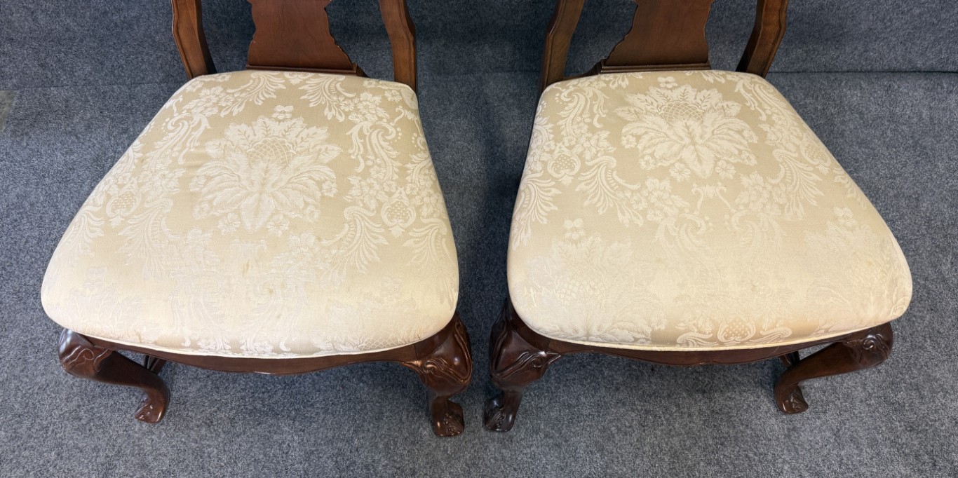 Set of 6 Bernhardt High Back Cherry Dining Chairs Set of 6 Bernhardt High Back Cherry Dining Chairs