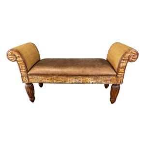 Pulaski Furniture Leather Upholstered BenchPulaski Furniture Leather Upholstered Bench