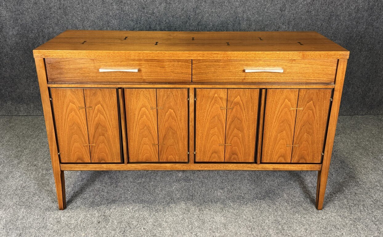 Mid-Century Modern Lane Tuxedo Bowtie-Inlaid China Cabinet/Buffet Mid-Century Modern Lane Tuxedo Bowtie-Inlaid China Cabinet/Buffet