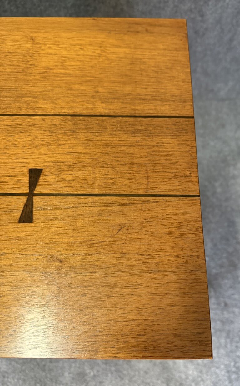 Mid-Century Modern Lane Tuxedo Bowtie-Inlaid China Cabinet/Buffet Mid-Century Modern Lane Tuxedo Bowtie-Inlaid China Cabinet/Buffet