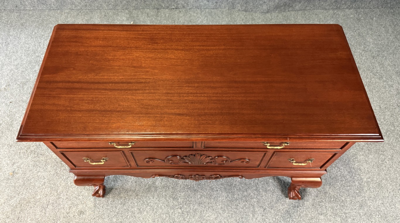 Vintage Lane Chippendale Style Cedar Lowboy Chest Vintage Lane Chippendale Style Cedar Lowboy Chest