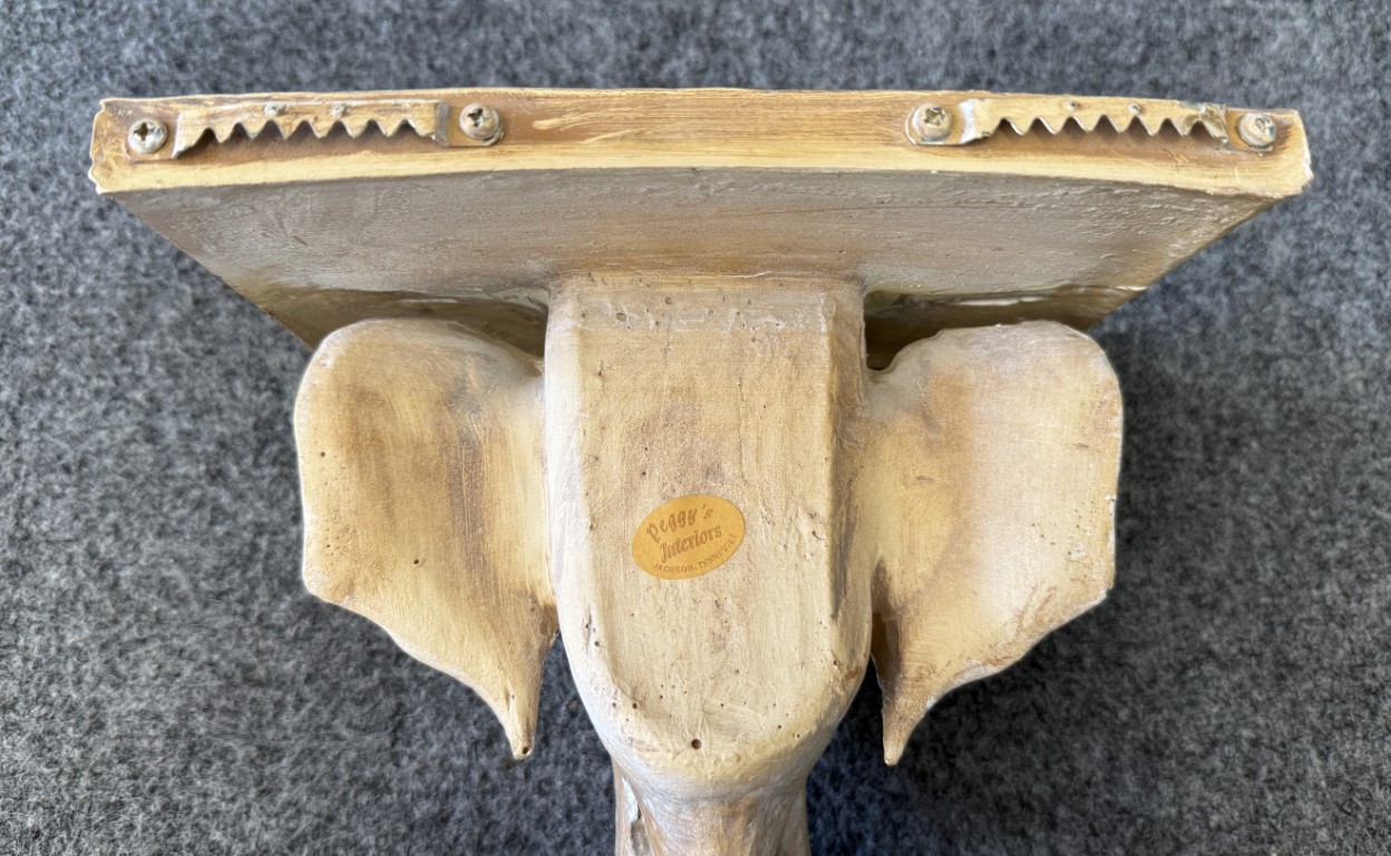 Pair of Elephant Themed Wall Sconces Pair of Elephant Themed Wall Sconces