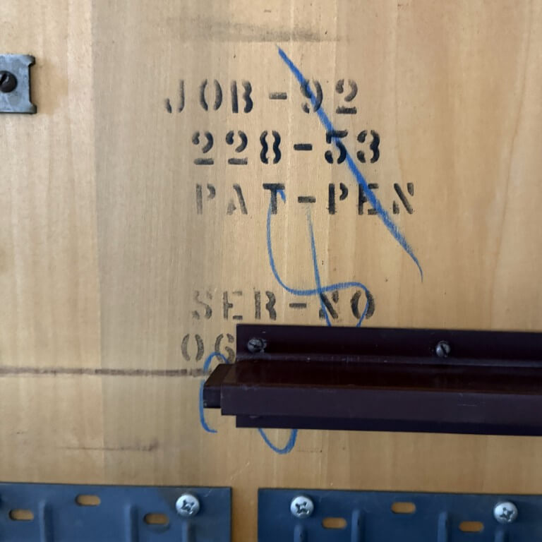 Mid-Century Modern Lane Tuxedo Bowtie-Inlaid Drop Leaf Dining Table Mid-Century Modern Lane Tuxedo Bowtie-Inlaid Drop Leaf Dining Table