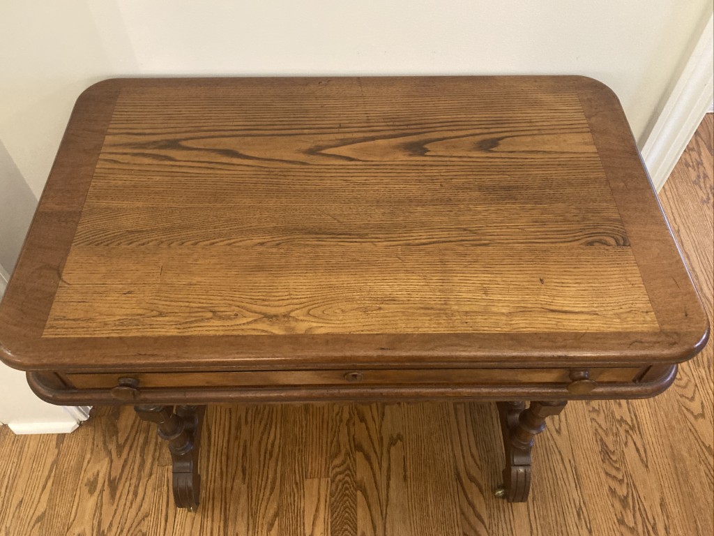 Antique Walnut Victorian Writing Table/Desk Antique Walnut Victorian Writing Table/Desk