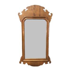Vintage Chippendale Style Mahogany Mirror