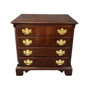 Statton Solid Mahogany Petite Four Drawer Nightstand