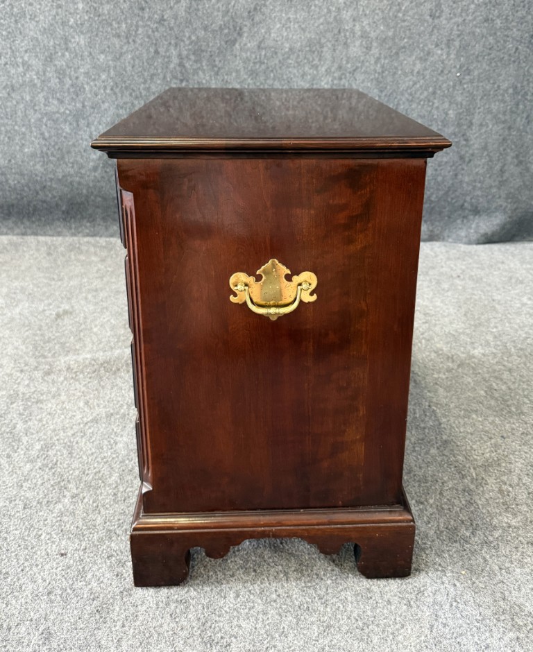 Statton Solid Mahogany Petite Four Drawer Nightstand Statton Solid Mahogany Petite Four Drawer Nightstand