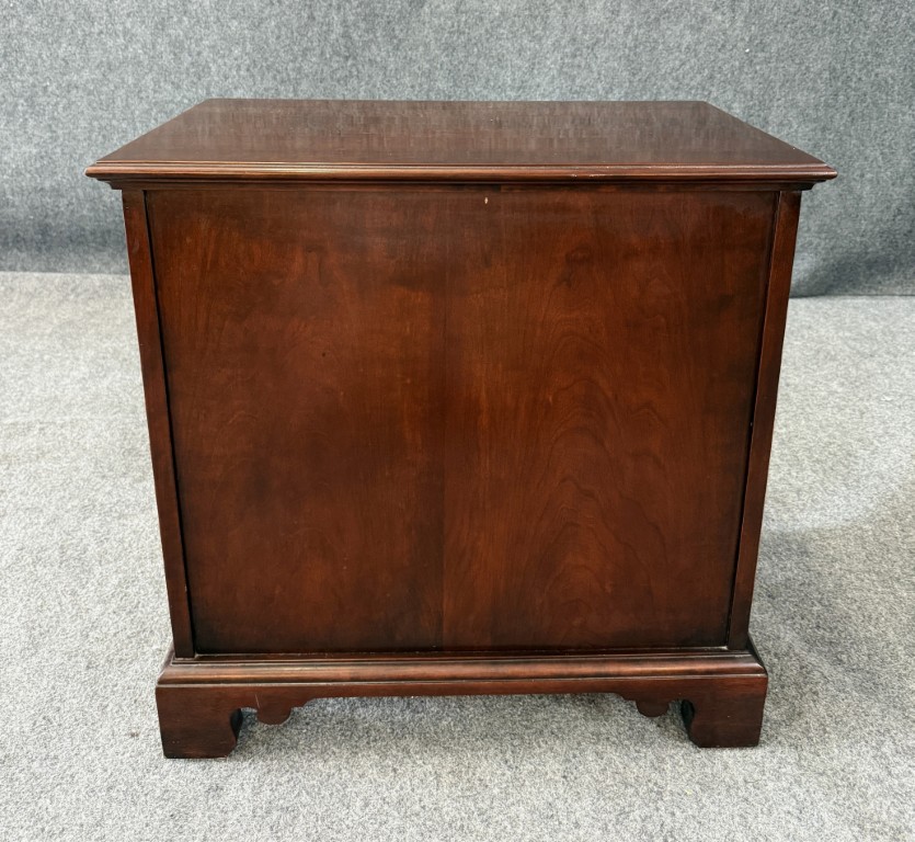 Statton Solid Mahogany Petite Four Drawer Nightstand Statton Solid Mahogany Petite Four Drawer Nightstand