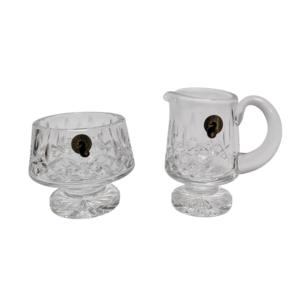 Waterford Crystal Footed Sugar & Creamer