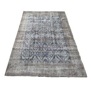 NEW 5x7 KAS Washable London 4800 Blue Sophie Rug