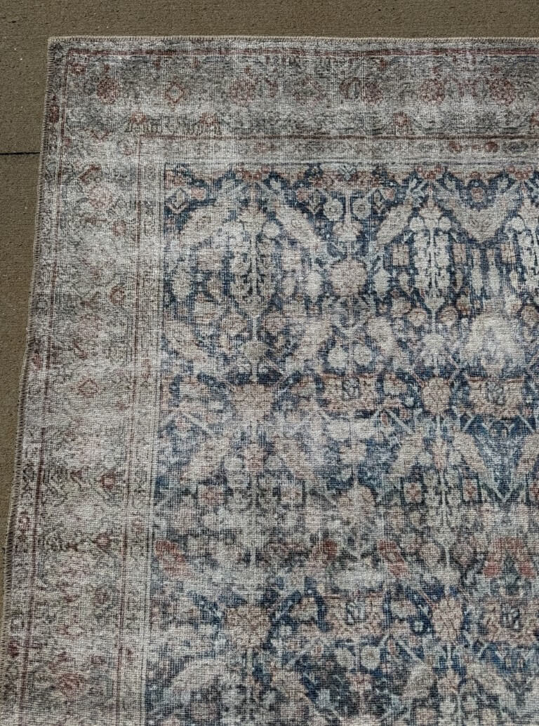 NEW 5x7 KAS Washable London 4800 Blue Sophie Rug NEW 5x7 KAS Washable London 4800 Blue Sophie Rug