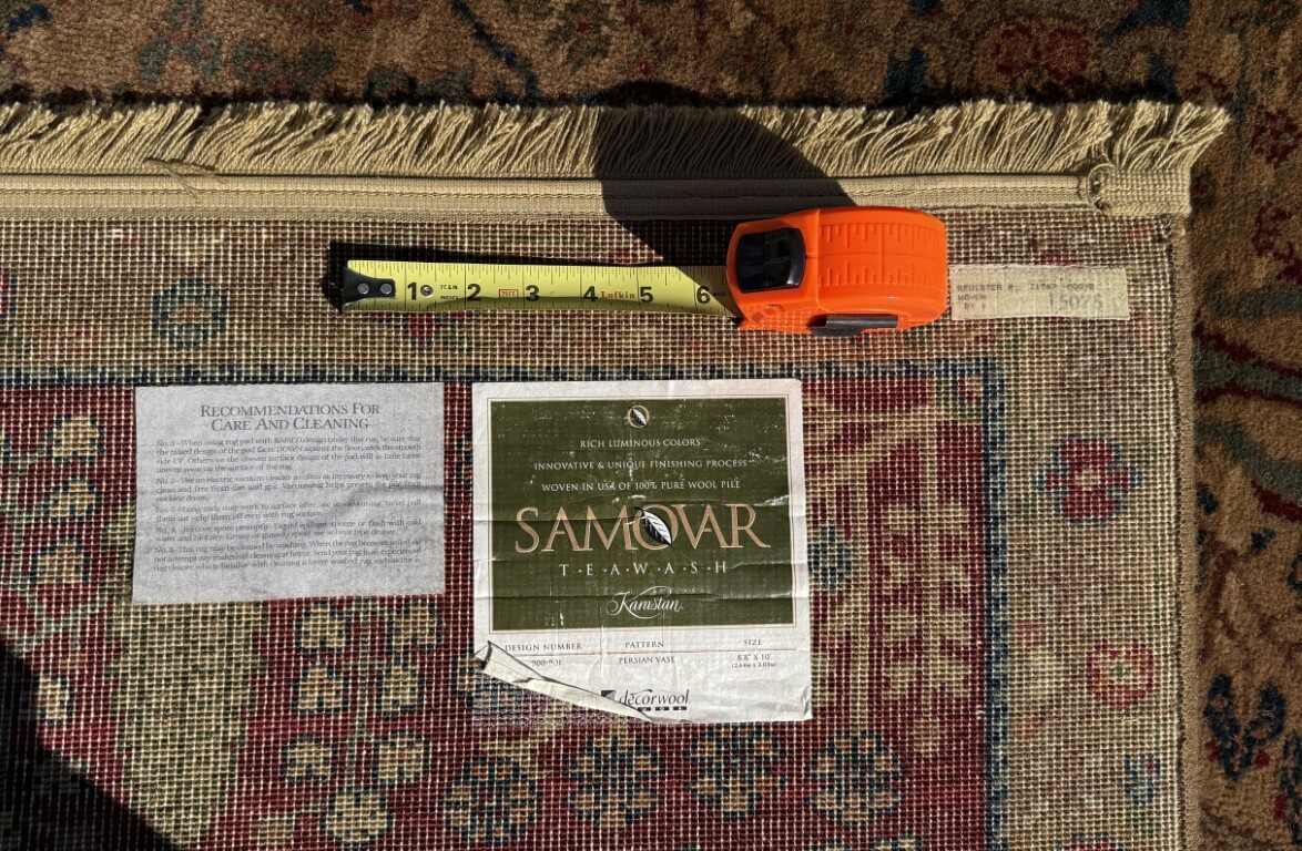 9x11 Karastan Teawash Area Rug Model No. 900-901 9x11 Karastan Teawash Area Rug Model No. 900-901