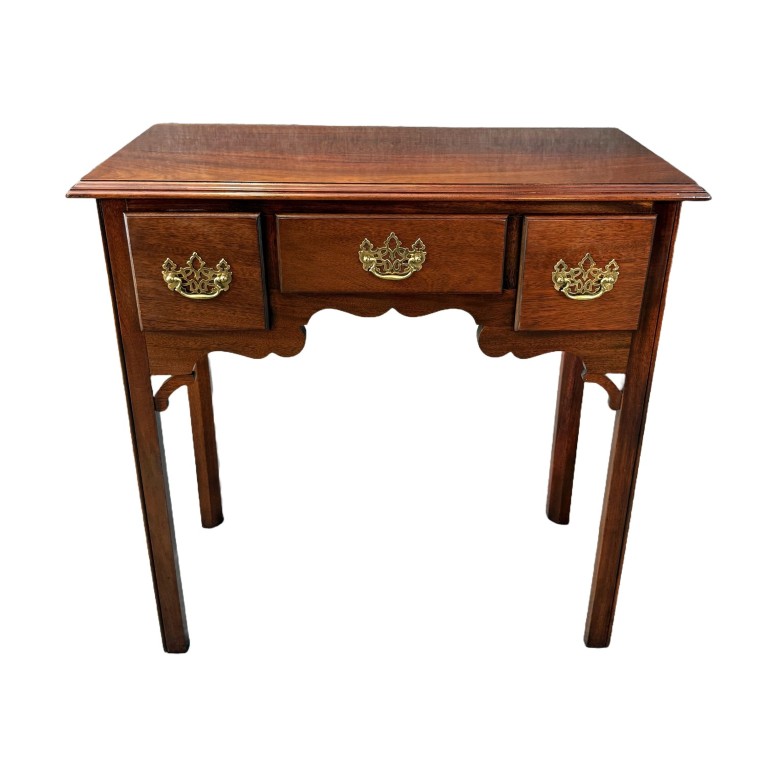 Solid Mahogany Three Drawer Console Table Solid Mahogany Three Drawer Console Table