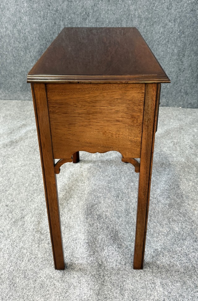 Solid Mahogany Three Drawer Console Table Solid Mahogany Three Drawer Console Table