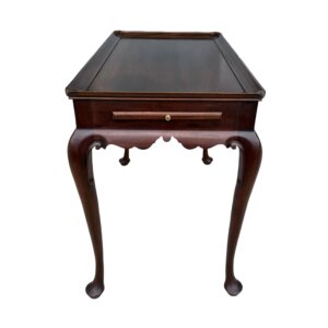 Henkel Harris Vintage Solid Mahogany Tea Table Model No. 5416