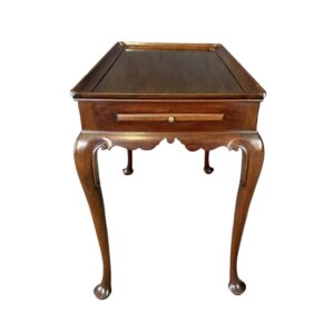 Henkel Harris Vintage Solid Mahogany Tea Table Model No. 5416