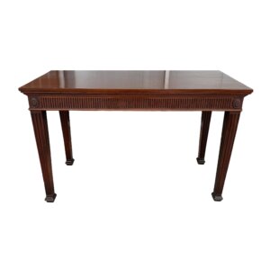 19th Century Solid Mahogany Foyer Table