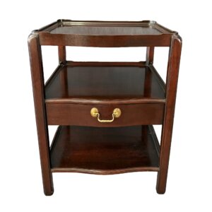 Wellington Hall Mahogany Two Tiered Mahogany Side Table