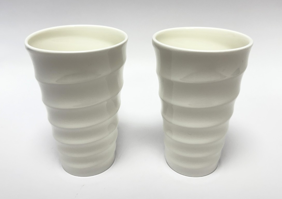 Pair of Wedgwood Spiral Mugs Nick Munro X Edition New in Box Pair of Wedgwood Spiral Mugs Nick Munro X Edition New in Box