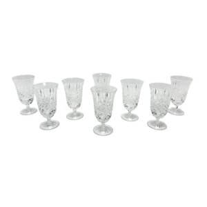 Set of 8 Waterford Castlemaine Cut Crystal Iced Tea Glasses