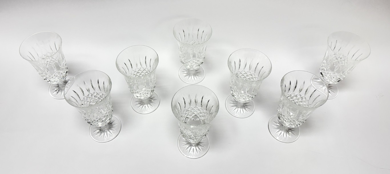 Set of 8 Waterford Castlemaine Cut Crystal Iced Tea Glasses Set of 8 Waterford Castlemaine Cut Crystal Iced Tea Glasses