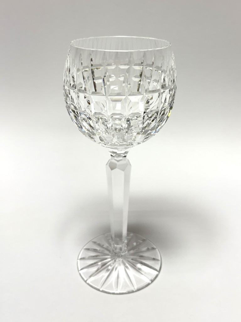 Set of 8 Waterford Cut Crystal Glenmore Hock Wine Glasses Set of 8 Waterford Cut Crystal Glenmore Hock Wine Glasses