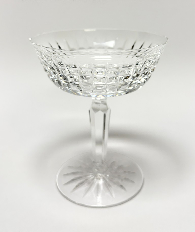 Set of 8 Waterford Cut Crystal Glenmore Champagne Coupes Set of 8 Waterford Cut Crystal Glenmore Champagne Coupes