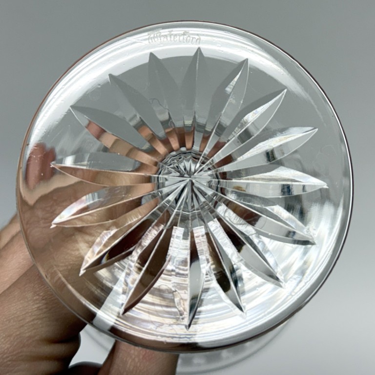 Set of 8 Waterford Cut Crystal Glenmore Champagne Coupes Set of 8 Waterford Cut Crystal Glenmore Champagne Coupes