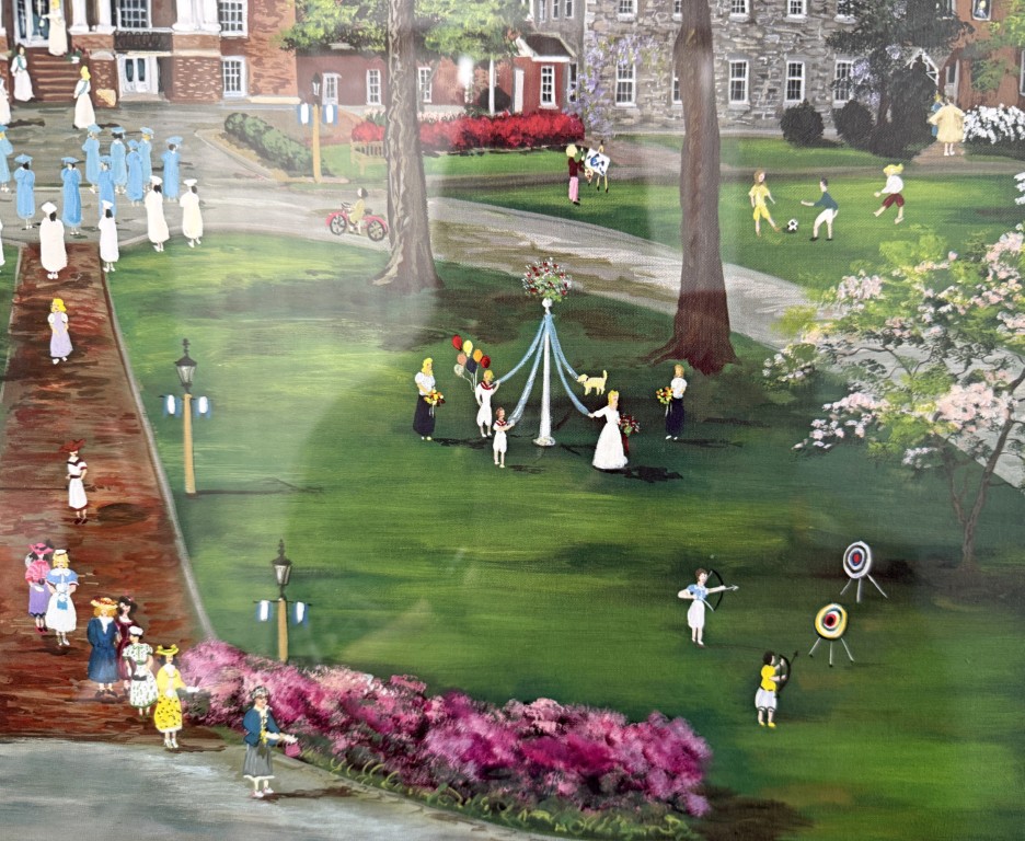 Limited Edition Print of Raleigh's St. Mary's College by Parks Duffey Limited Edition Print of Raleigh's St. Mary's College by Parks Duffey