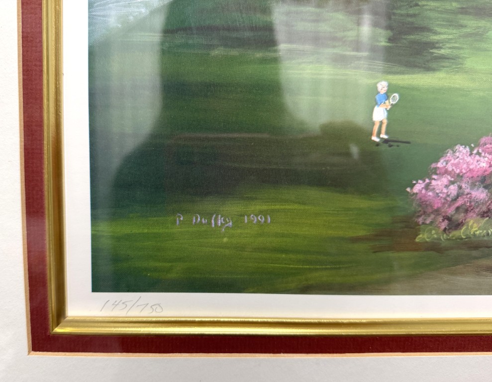 Limited Edition Print of Raleigh's St. Mary's College by Parks Duffey Limited Edition Print of Raleigh's St. Mary's College by Parks Duffey