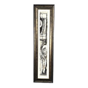 Narrow Original Textured Modern Art