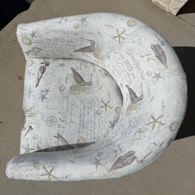 New Luke Home Badin Swivel Chair with Audobon Upholstery New Luke Home Badin Swivel Chair with Audobon Upholstery