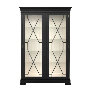 Ethan Allen Birkhouse Display Cabinet
