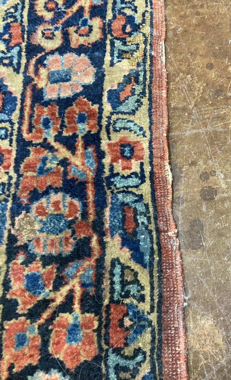 Antique 3 x 5 Quality Hand Knotted Rug Antique 3 x 5 Quality Hand Knotted Rug